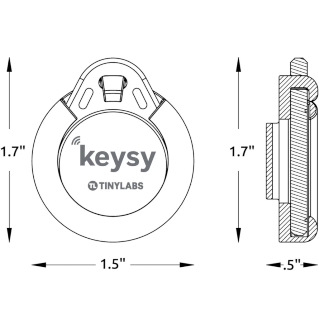 Key Fob Holder for Watch Band