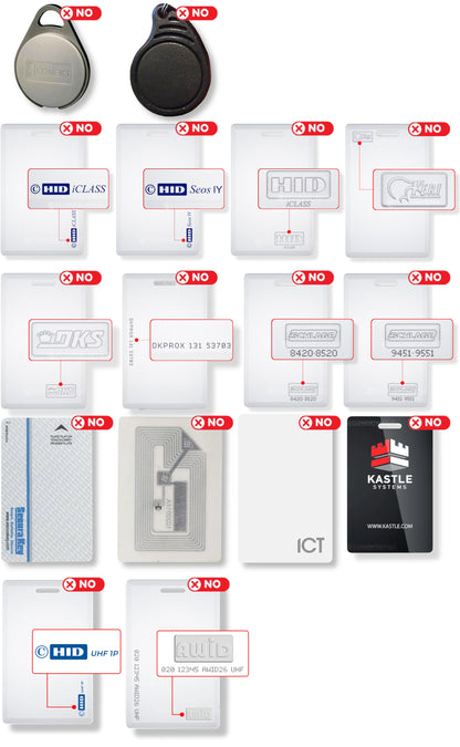 Keysy RFID Duplicator Copy HID Prox, Indala, ioProx key fobs and cards