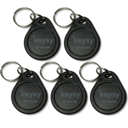 Keysy Rewritable Key fobs (5-pack)