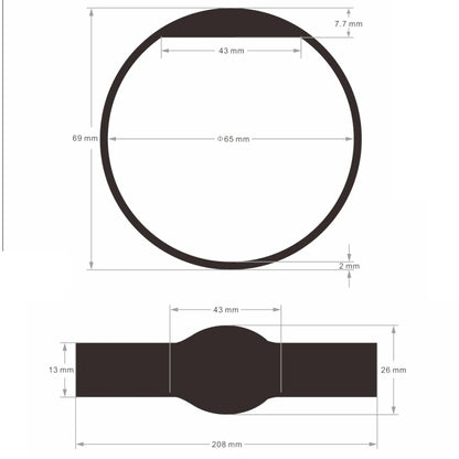 Keysy Rewritable Wristbands (3-Pack)