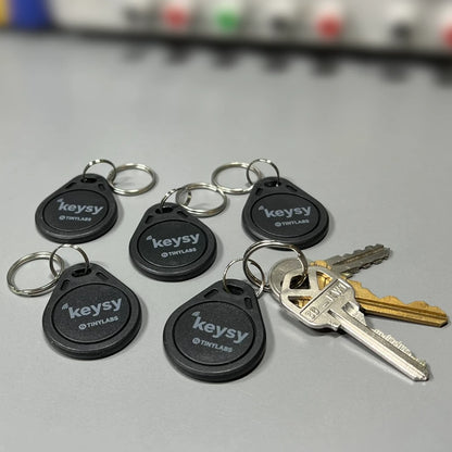 Keysy Rewritable Key fobs (5-pack)